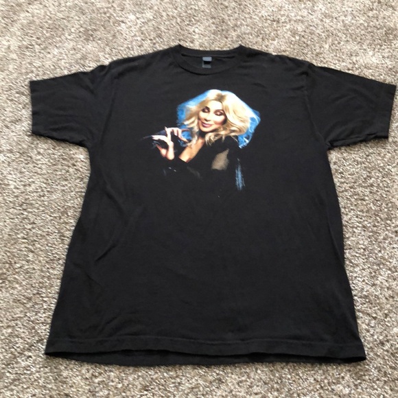 Cher large black concert shirt - Picture 1 of 4